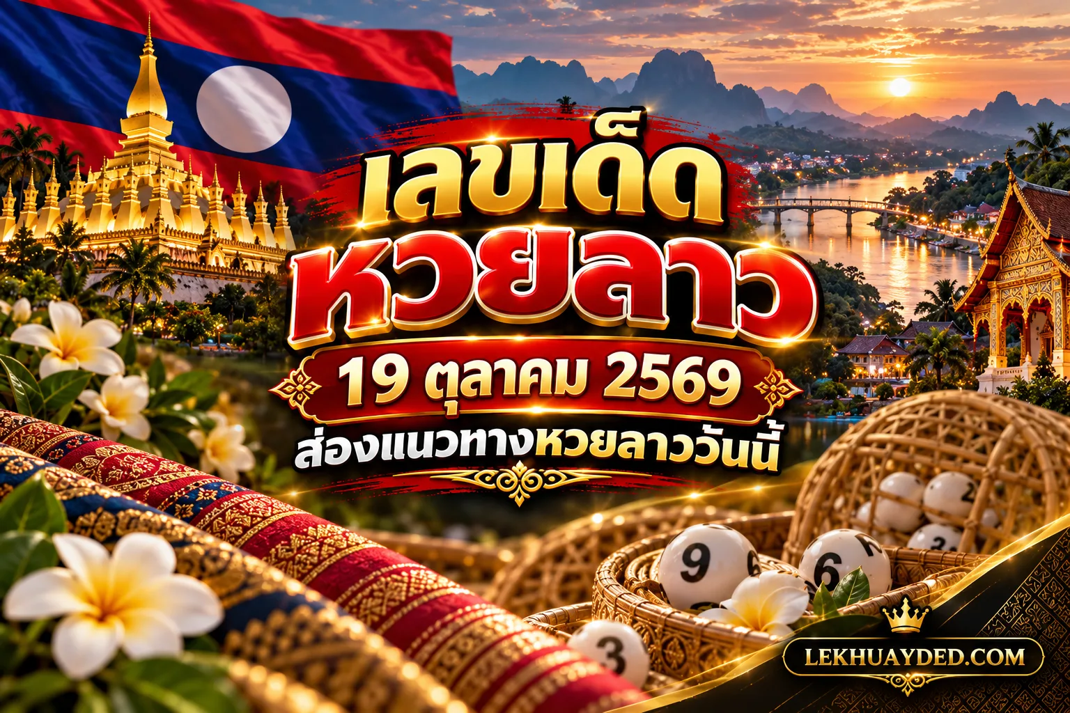 Read more about the article เลขเด็ดหวยลาว 19 ตุลาคม 2569 ส่องแนวทางหวยลาววันนี้