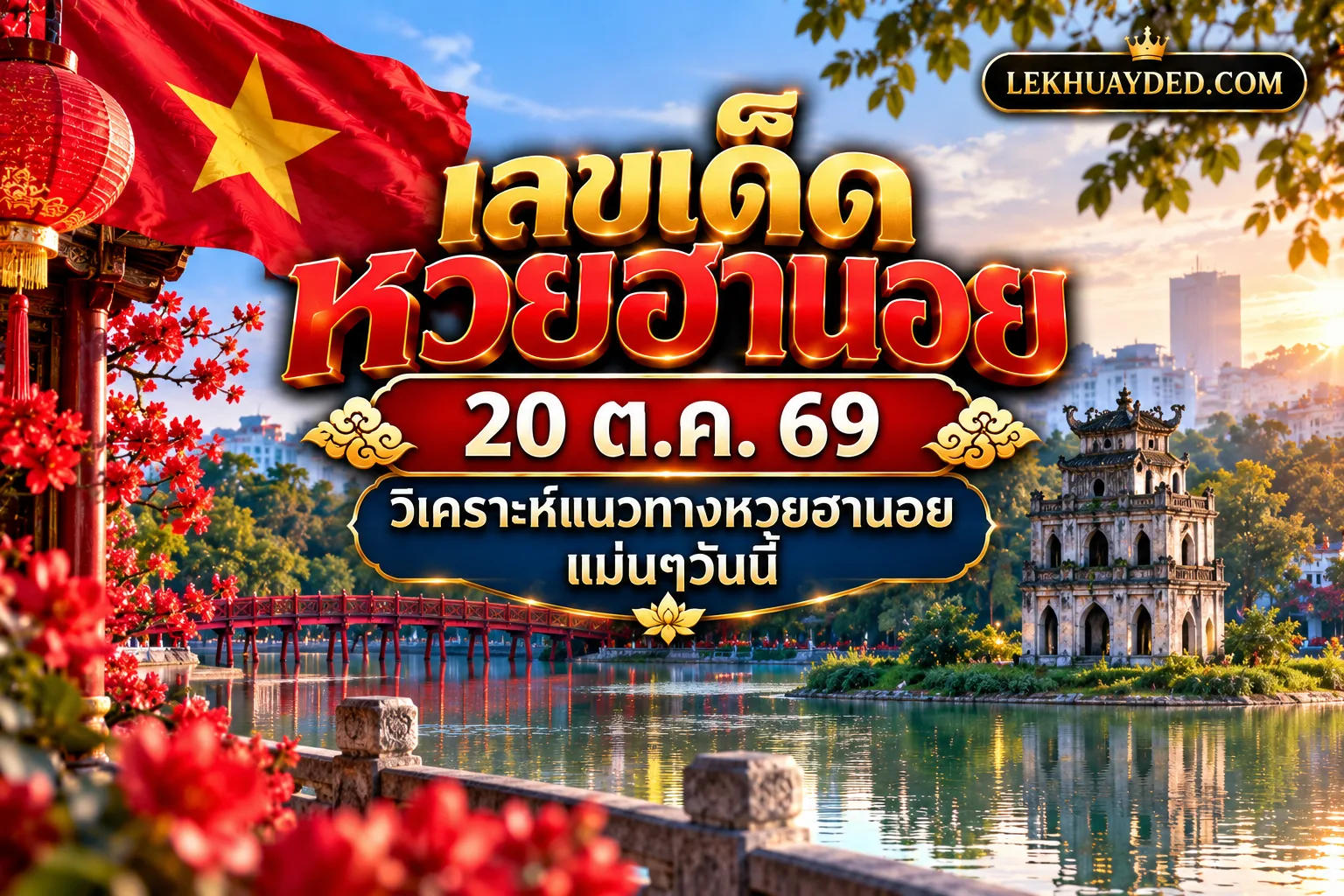 Read more about the article เลขเด็ดหวยฮานอย 20 ตุลาคม 2569 แนวทางหวยฮานอยแม่นๆวันนี้
